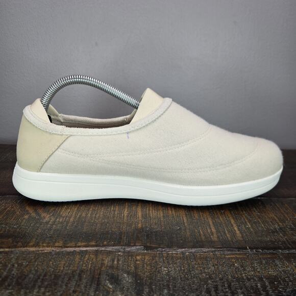 NEW Vessi Sunday Slipper Mens Size 9 Slip On Shoes Sneakers Walnut Beige